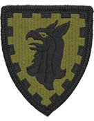 15th Military Police Brigade OCP Scorpion Shoulder Patch With Velcro